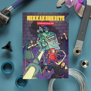 MEKKAKONKRETE - a chiptuned fantasy RPG
